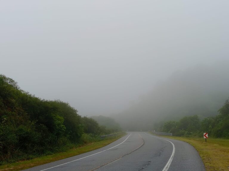 Alerta por niebla y llovizna: piden extremar precaución en la Cuesta del Totoral
