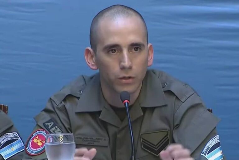 Nahuel Gallo habló y emocionó al país: Derretía jabón y hacía mi bandera argentina