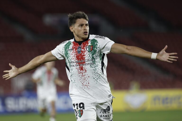 Y llegó el primer gol de Nelson Da Silva en una Copa de Conmebol