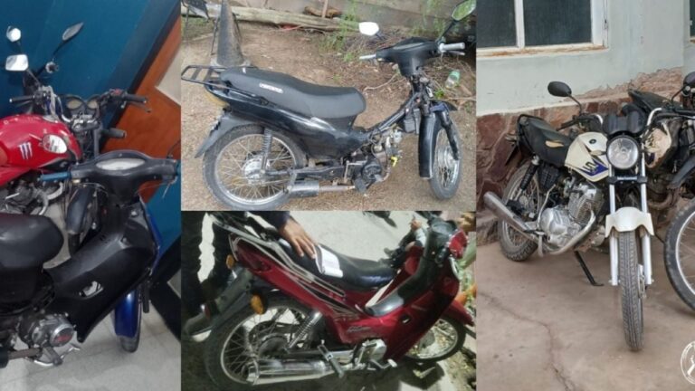Secuestraron un auto, 16 motos y arrestaron a seis personas en operativos policiales