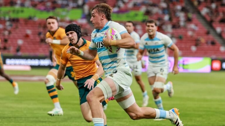 Argentina perdió contra Australia en el inicio del Seven de Vancouver