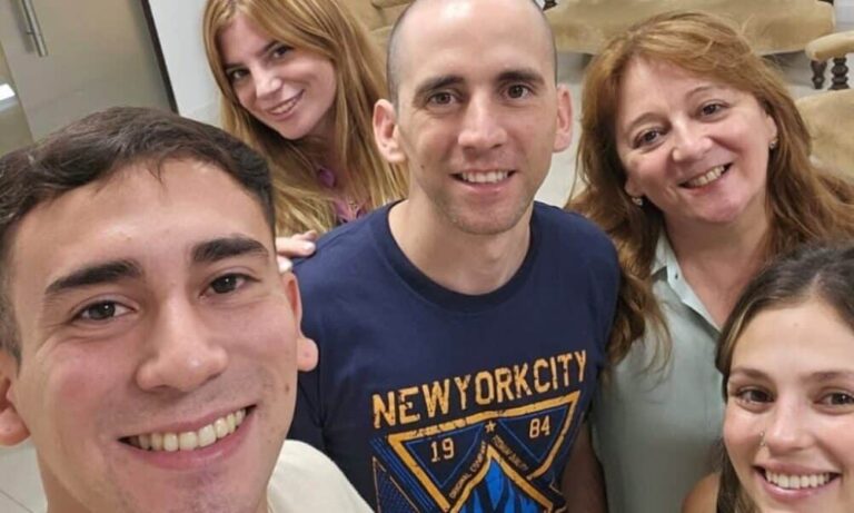 Con él también volvimos a ser libres: el mensaje de la familia del gendarme Nahuel Gallo tras su liberación