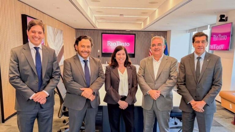 Jalil se reunió con Rio Tinto y habló de nuevas inversiones de litio para el NOA