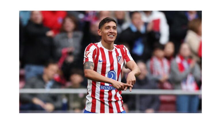 Impresionante gol del argentino Nahuel Molina para el Atlético Madrid