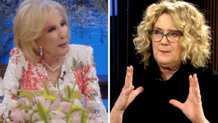Mirtha Legrand se escandalizo y enfrentó a Verónica Llinás por sus escenas íntimas con la China Suárez en El Barro