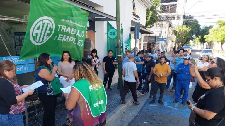 ATE rechazó los recortes en la Agencia Territorial