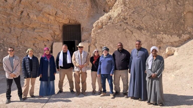 Reconstruyen la historia de una tumba de 3.500 años, en Egipto