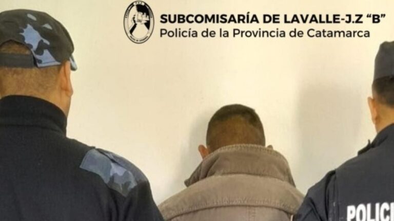 Policía en operativo rural en Santa Rosa, Catamarca