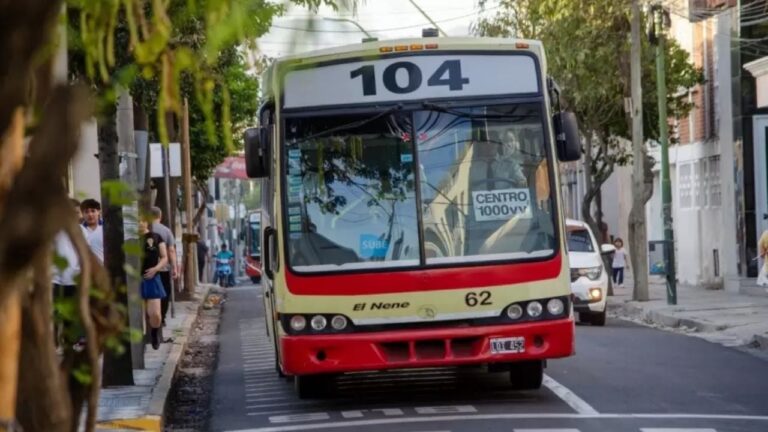 Colectivo urbano en Catamarca