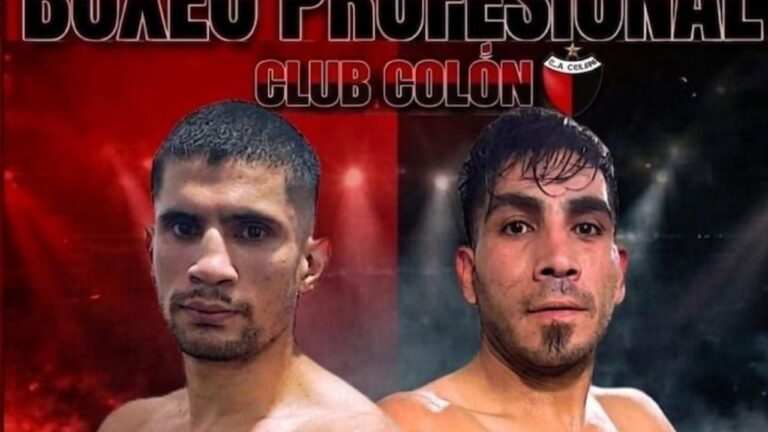 Exequiel Leguizamón, boxeador catamarqueño, preparándose para su combate en Santa Fe