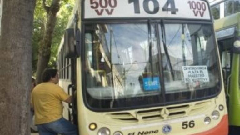 Colectivo de la empresa El Nene en Catamarca