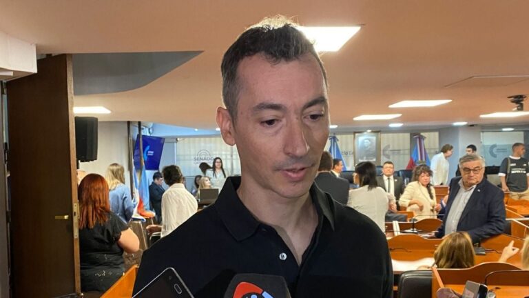 Diputado provincial Javier Galán en la Legislatura de Catamarca