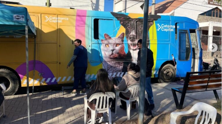 Quirófano móvil veterinario gratuito en la Capital de Catamarca