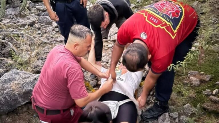 Operativo de rescate en la zona montañosa del Dique El Jumeal, Catamarca