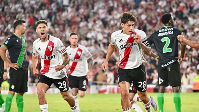 Estadio Monumental de River Plate durante el partido contra Aldosivi