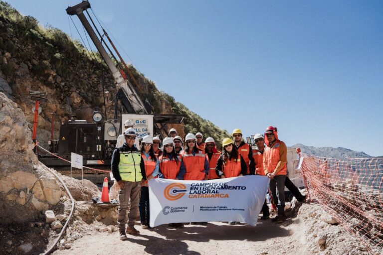 Trabajadores catamarqueños en capacitación del Campus de Entrenamiento Laboral