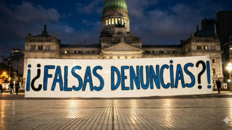 Gráfico estadístico sobre causas por falsa denuncia en Catamarca
