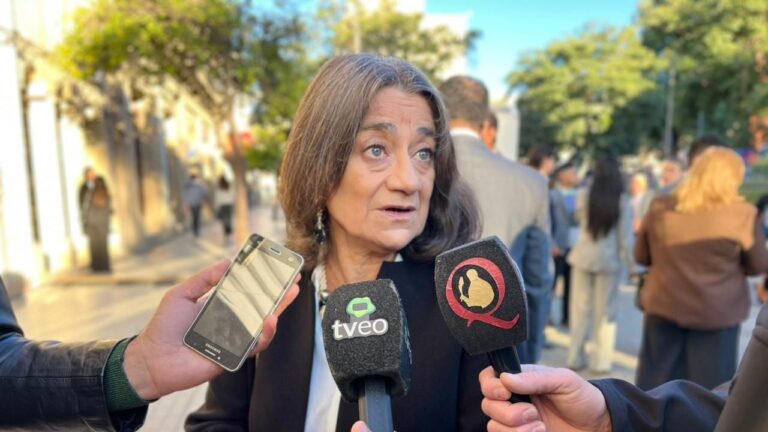 Lucía Corpacci hablando en la apertura de sesiones ordinarias en Catamarca