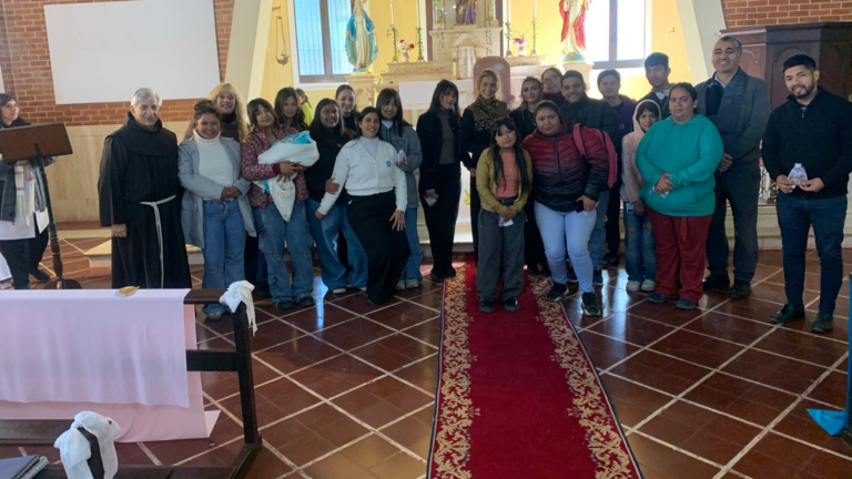 Misa de bendición en la Escuela Secundaria N° 92 de Catamarca