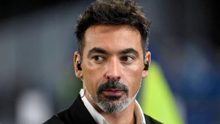 Ezequiel Lavezzi durante la entrevista con Migue Granados en Olga