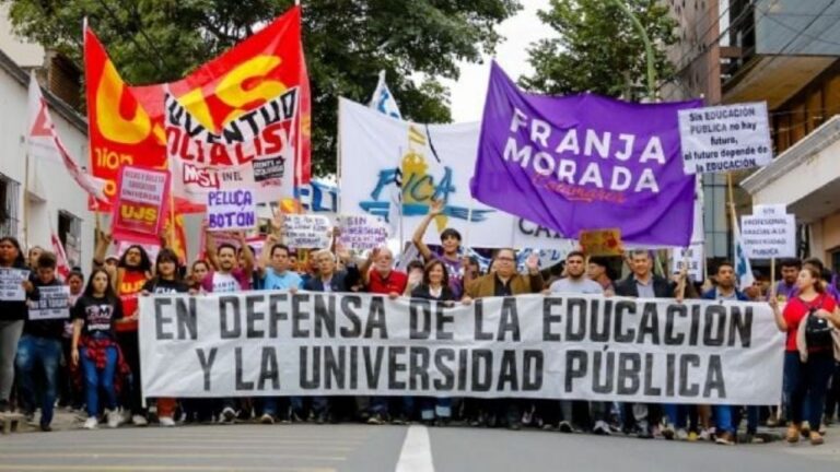 Edificio universitario con obras paralizadas por recorte presupuestario