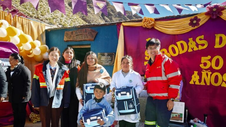 Celebración de las Bodas de Oro de la Escuela N°156 de Río Grande, Tinogasta