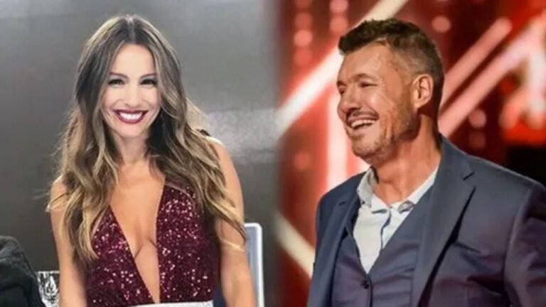 Marcelo Tinelli sonriente en entrevista televisiva