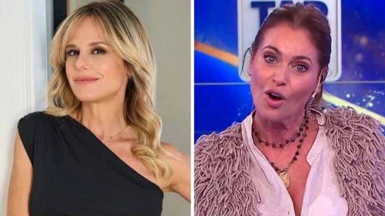 Mariana Fabbiani y Karina Mazzocco, conductoras de América TV