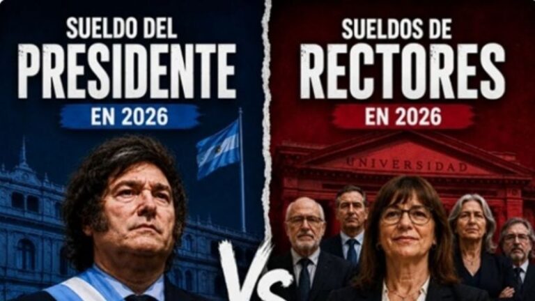 Presidente Javier Milei en conferencia de prensa