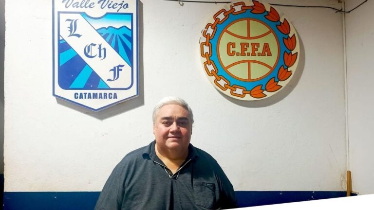 Silvio Godoy, presidente de la Liga Chacarera de Fútbol
