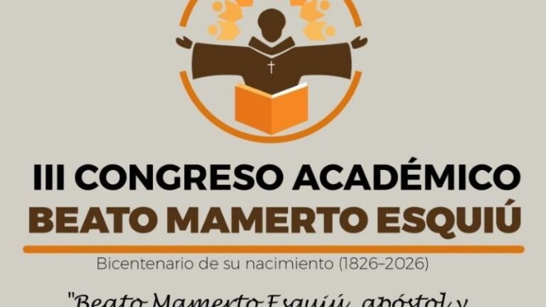 Cartel de convocatoria al III Congreso Académico Beato Mamerto Esquiú