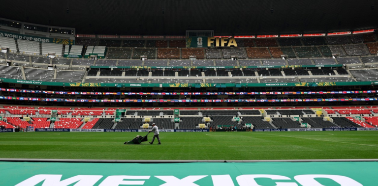 Estadio Azteca de la Ciudad de México durante el partido inaugural del Mundial 2026 entre México y Sudáfrica