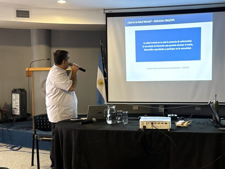 Jornada de capacitación en psicofarmacología de urgencias en salud mental en la Maternidad Provincial 25 de Mayo