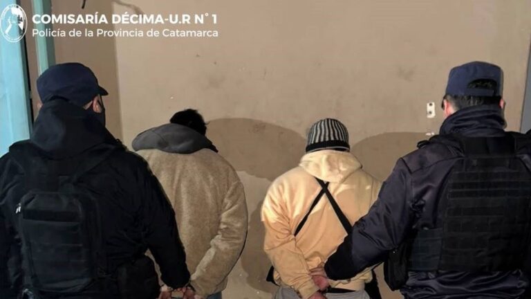 Procedimiento policial en zona sur de la Capital de Catamarca