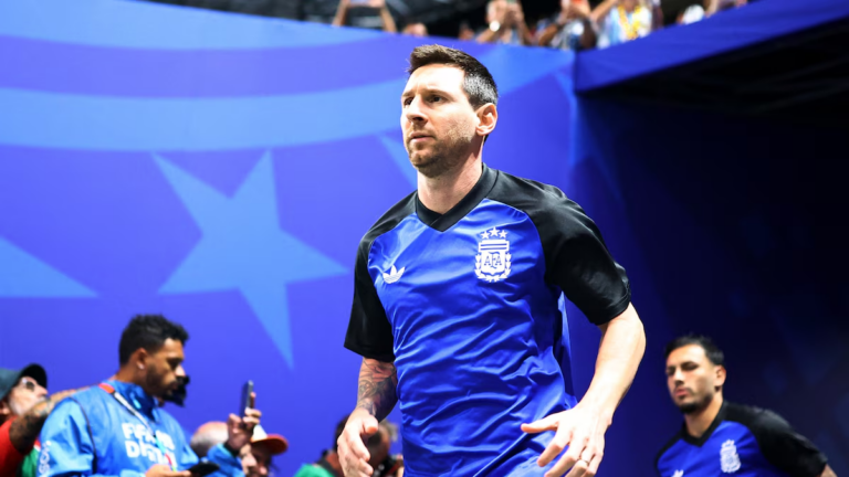 Selección Argentina antes del partido contra Inglaterra en semifinal del Mundial 2026