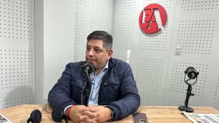 Diputado Fernando Baigorrí durante una sesión en la Cámara de Diputados de Catamarca