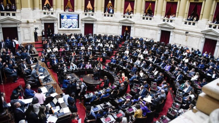 Sesión de la Cámara de Diputados