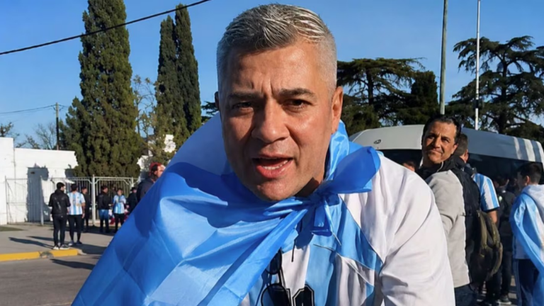 Festejos por la clasificación de la Selección argentina en Cañuelas