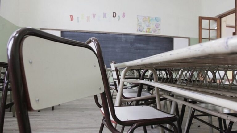 Escuela vacía por ola polar en Fiambalá