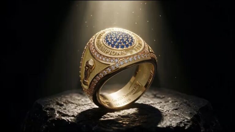 Anillo de campeón personalizado de la Copa Mundial de la FIFA 2026