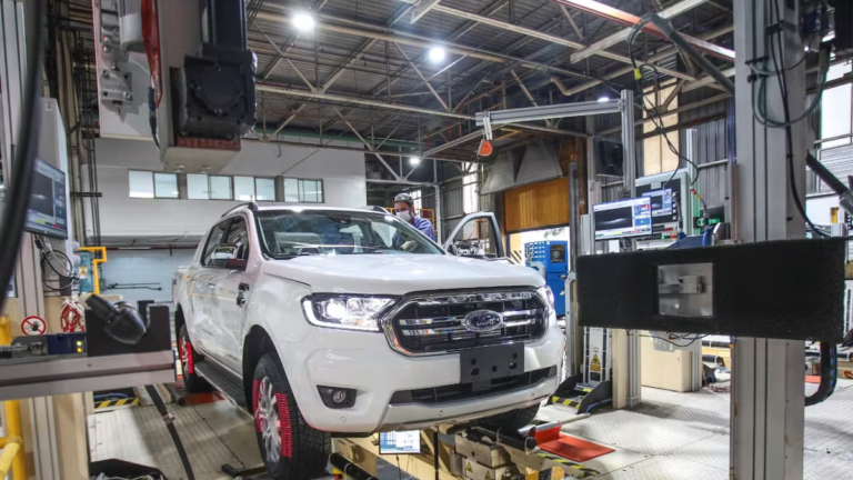 Ford Ranger en planta de General Pacheco