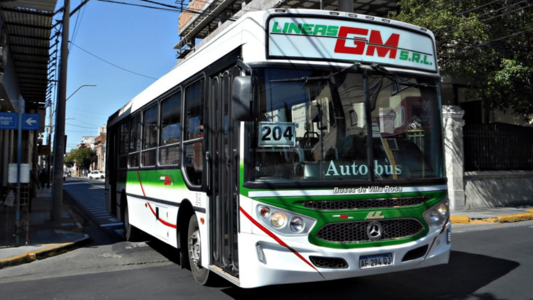 Colectivo urbano en Catamarca