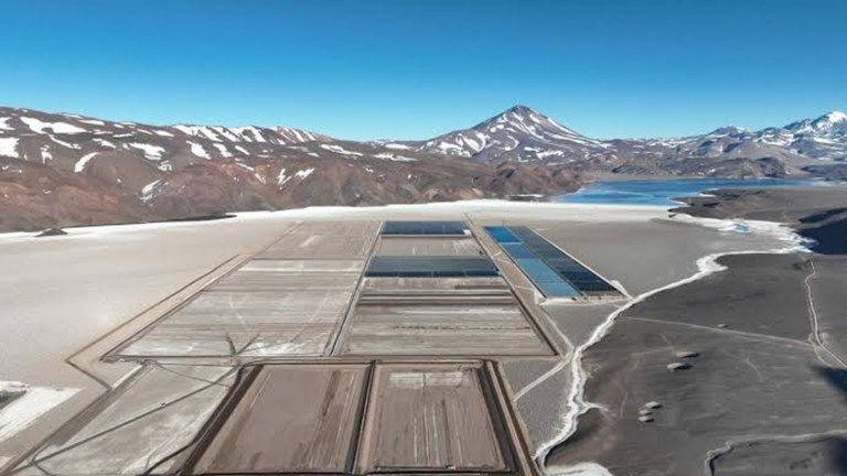 Vista del Salar Tres Quebradas en Fiambalá, Catamarca, donde se desarrollará el proyecto de litio de LIEX S.A.