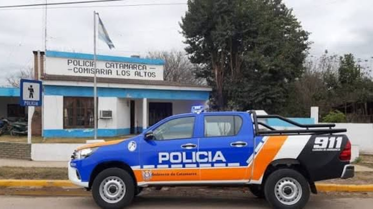 Vista de la localidad de Los Altos, departamento Santa Rosa, Catamarca