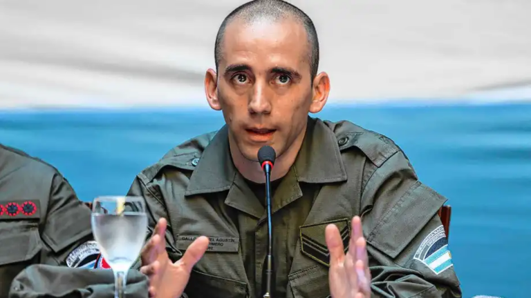 Nahuel Gallo gendarme catamarqueño