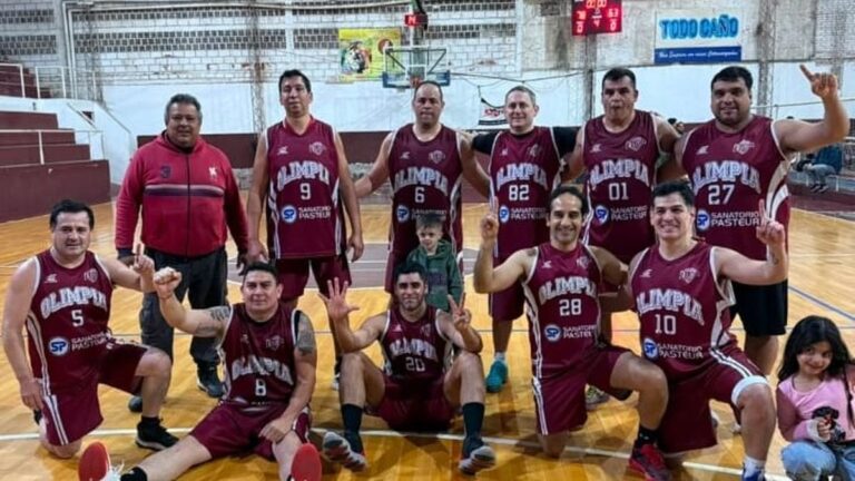 Partido de básquetbol final Maxi entre Olimpia-Tinogasta y ASC Básquet