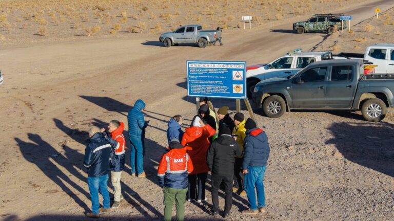 Operativo de rescate en la cordillera catamarqueña