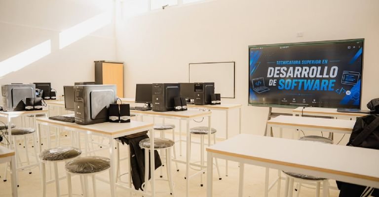 Edificio del nuevo Polo de Educación Técnica Profesional en Santa María