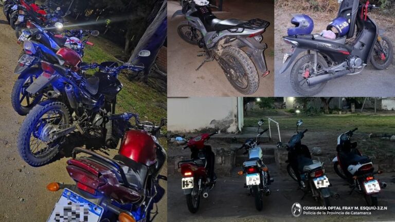 Operativo policial de control vehicular en Catamarca