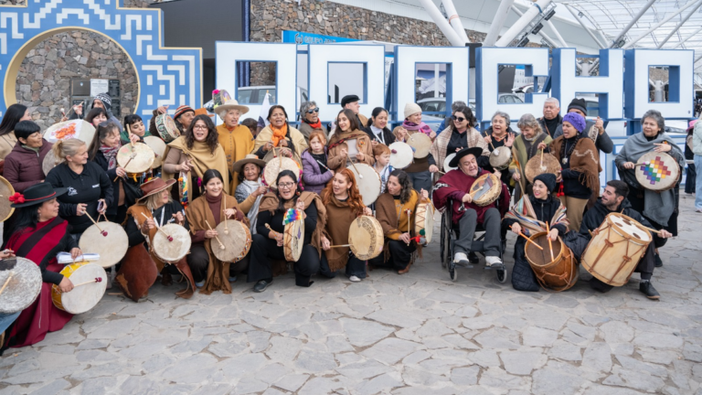 Copleras y copleros durante la segunda edición de Catamarca Retumba en el Predio Ferial